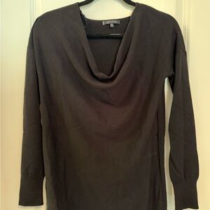 Anne Klein Women's Black Cowl Neck Sweater
